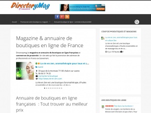 Directorymag annuaire boutiques en ligne de France