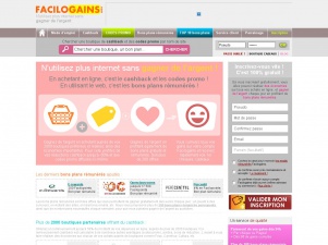 Facilogains.com : N’utilisez plus internet sans gagner des euros !