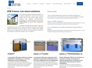 ATB France: Micro-stations d’épuration