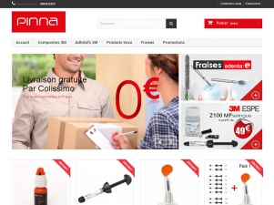 Vente en ligne de fournitures dentaires  – Pinna Dentaire