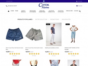 Coton Marine : votre fournisseur de vêtements en coton