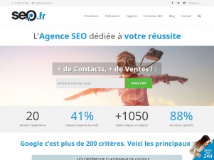 SEO, agence de référencement à Paris