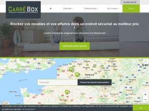 Carrebox, location de garde-meuble à Lille